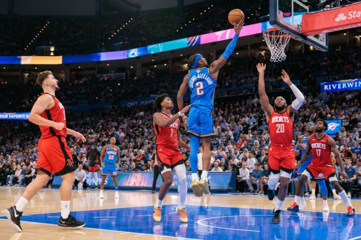 Reprise de la NBA: le Thunder bat les Rockets en champion, avec une ...