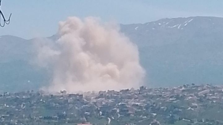 The Israeli army says it killed six Hezbollah fighters in southern Lebanon.