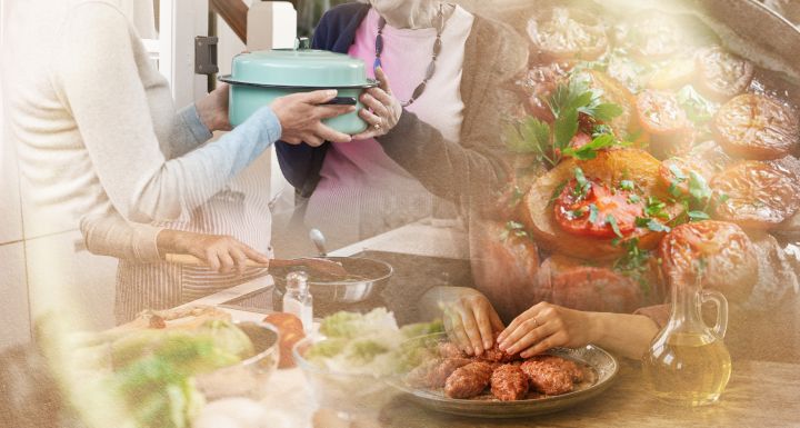 Le plat envoyé au voisin, une assiette pour entretenir les liens