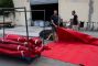 Seconde vie à Marseille pour le tapis rouge du festival de Cannes