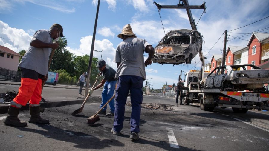 Des Martiniquais s'insurgent contre le blocage: «On en a assez!»
