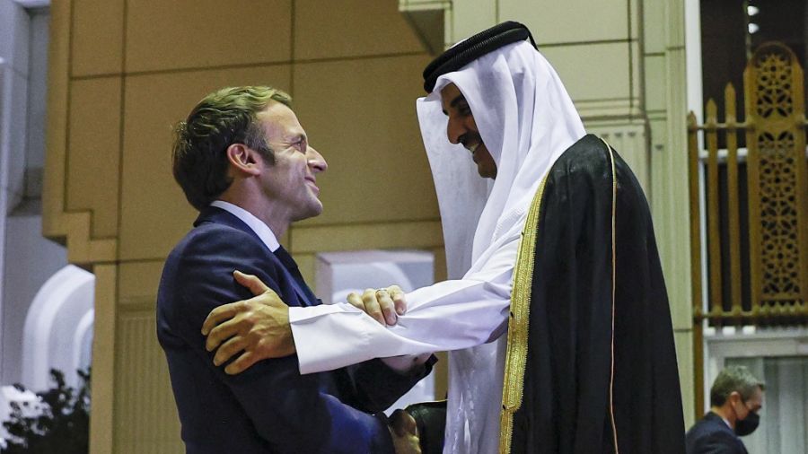 L’émir du Qatar entame sa première visite d’État en France
