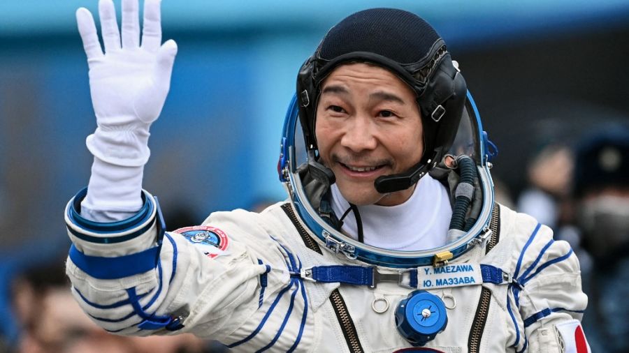 La Russie envoie un fantasque milliardaire japonais dans l'espace