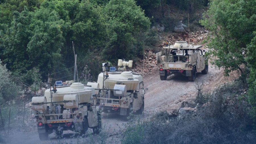 Front sud: exercices militaires israéliens frontaliers