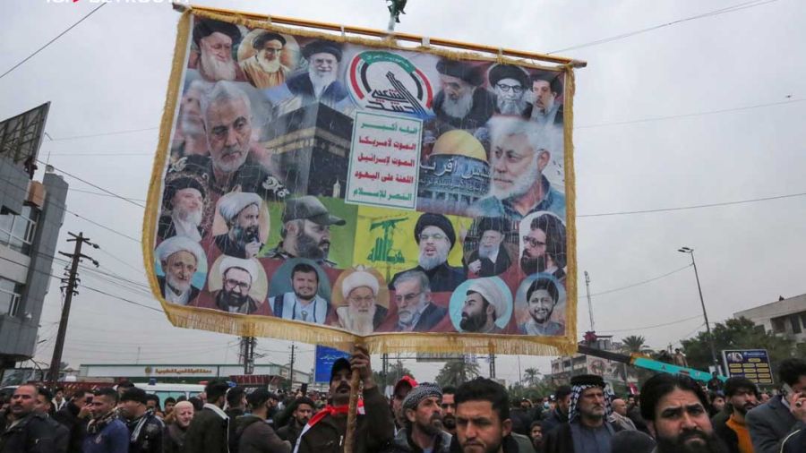 A Bagdad, une foule d'Irakiens pour l'anniversaire de la mort de Soleimani