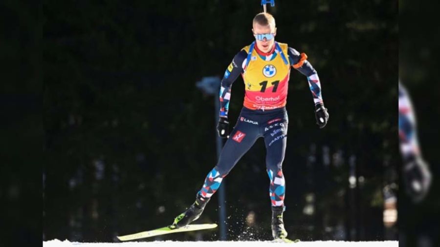 Biathlon: Boe à une marche du carré d'or