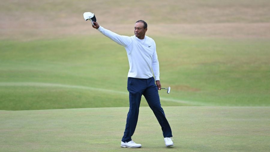 British Open: Tiger Woods dit adieu à Saint Andrews