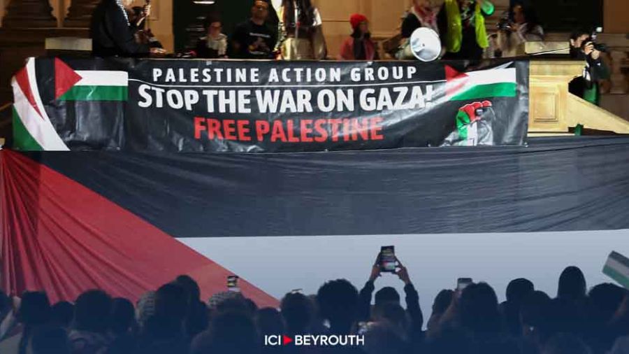 Des Palestiniens fuient Rafah au 76e anniversaire de la Nakba