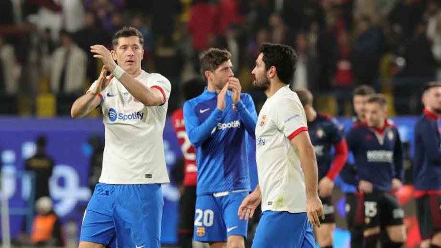 Le Barça écarte Osasuna pour préparer la finale de la Super Coupe Clasico