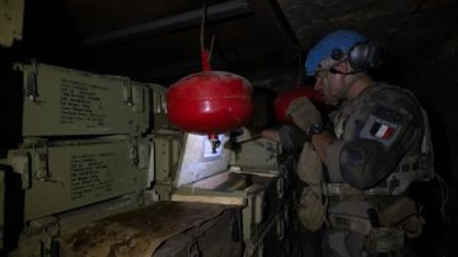 La Finul découvre un réseau de tunnels et des armes au Liban-Sud