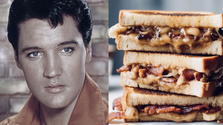 Beurre de cacahuète, banane et bacon: le sandwich culte d’Elvis Presley