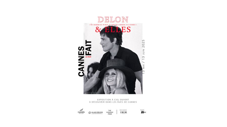 «Delon & Elles»: Cannes tapisse ses murs de fresques de cinéma