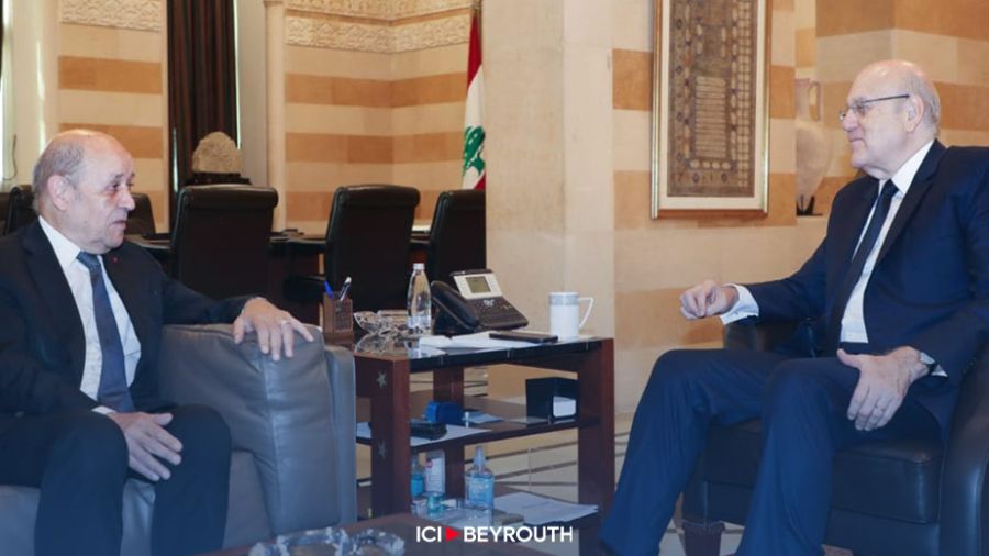 Le Drian à Beyrouth: Dégager un consensus libanais autour des échéances pressantes