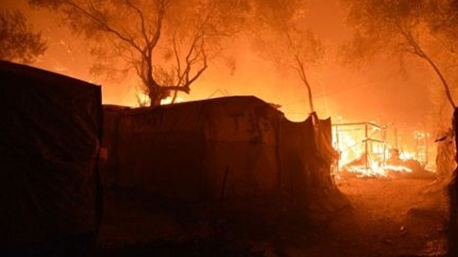 Un incendie dans un camp de déplacés syriens au Akkar
