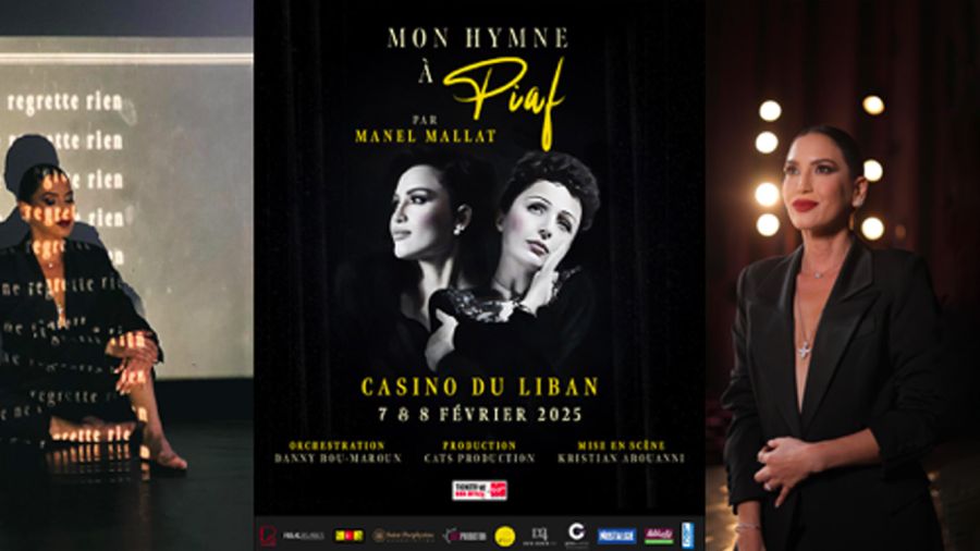Mon Hymne à Piaf  de Manel Mallat au Casino du Liban