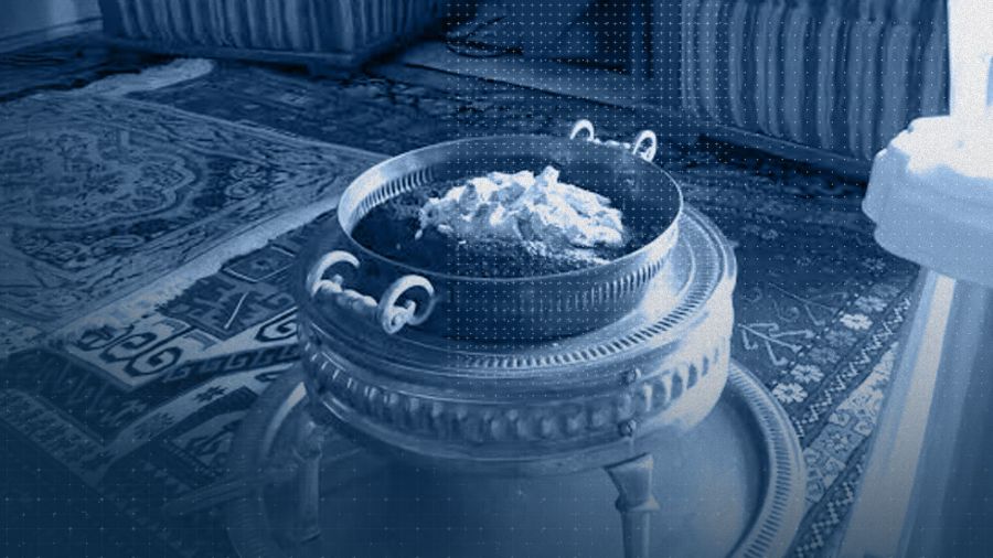 Le brasero, le feu que l’on déplaçait dans la maison