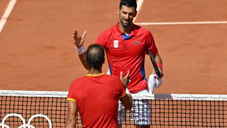 JO-2024 - Tennis: Djokovic pousse Nadal vers la sortie