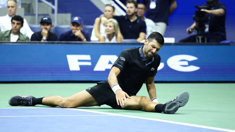 US Open: en grande souffrance, Djokovic rend les armes d'entrée