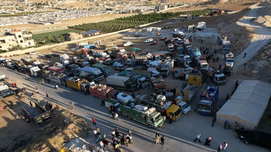 Lancement du premier rapatriement de déplacés syriens en 2026