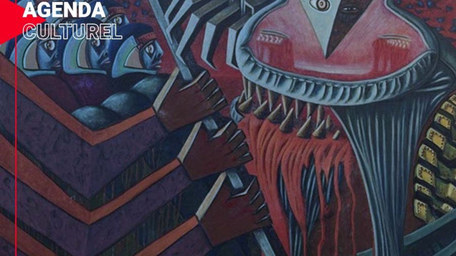 Agenda Culturel : Visite guidée de la rétrospective “Aref El Rayess, Paintings, Drawings, Collages, Sculptures 1948–2005”