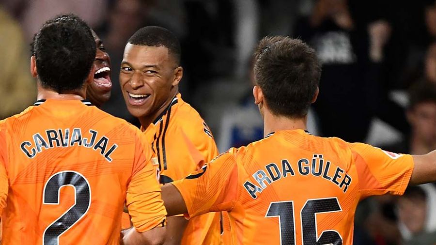 Le Real Madrid s'en sort sans convaincre face à la Real Sociedad, Mbappé buteur