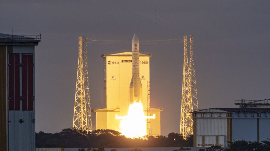 Tir réussi pour Ariane 6 et son premier lancement de satellites d’Amazon Leo
