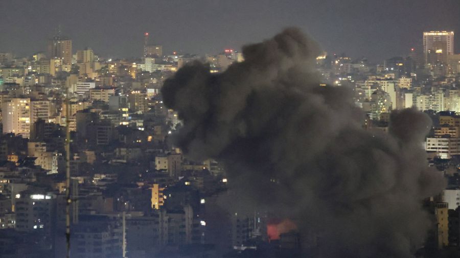  Nouvelles frappes israéliennes sur la banlieue sud de Beyrouth après la destruction d'un pont