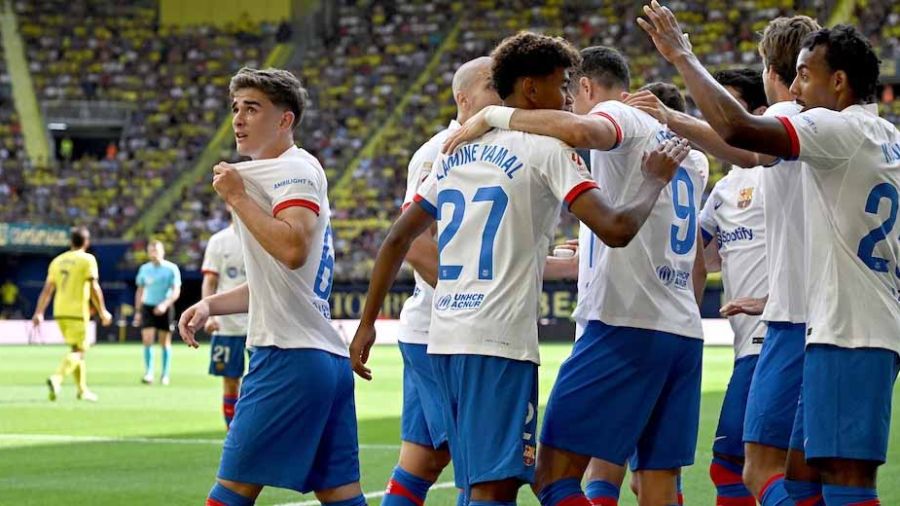 Le Barça remporte un thriller à sept buts contre Villarreal