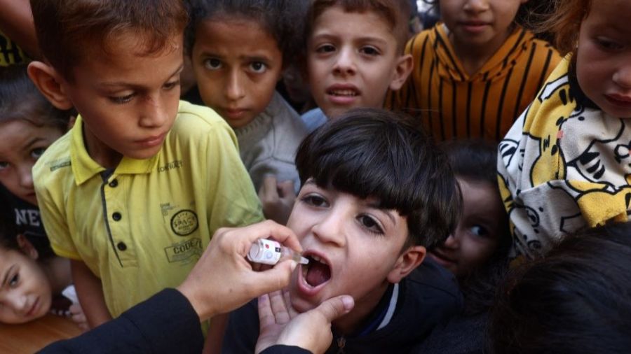  Reprise de la vaccination contre la polio dans le nord de Gaza 