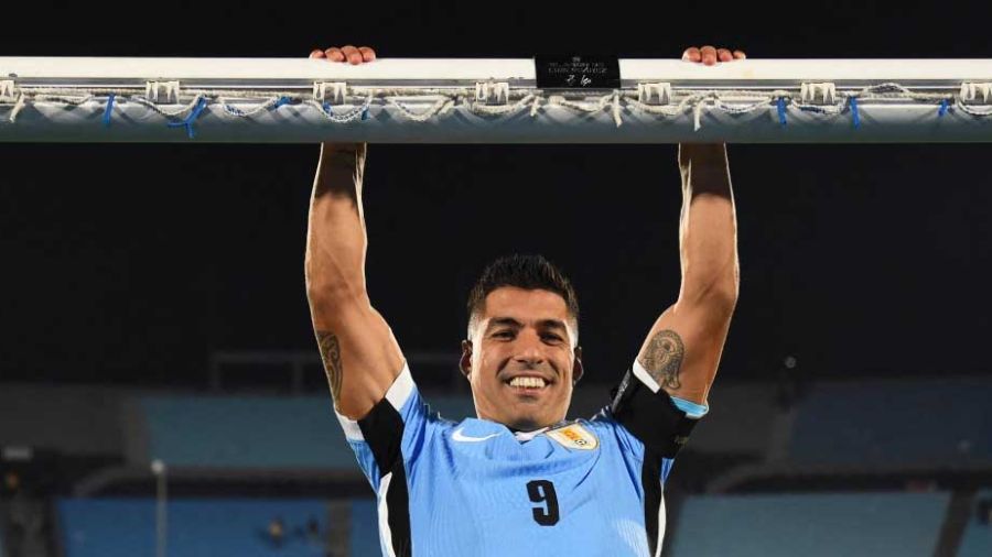 Foot: l'Uruguay dit adieu à Luis Suarez sur un dernier match nul terne