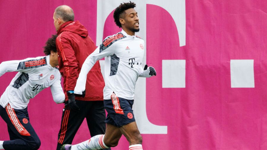 Kingsley Coman de retour à l'entraînement avec le Bayern