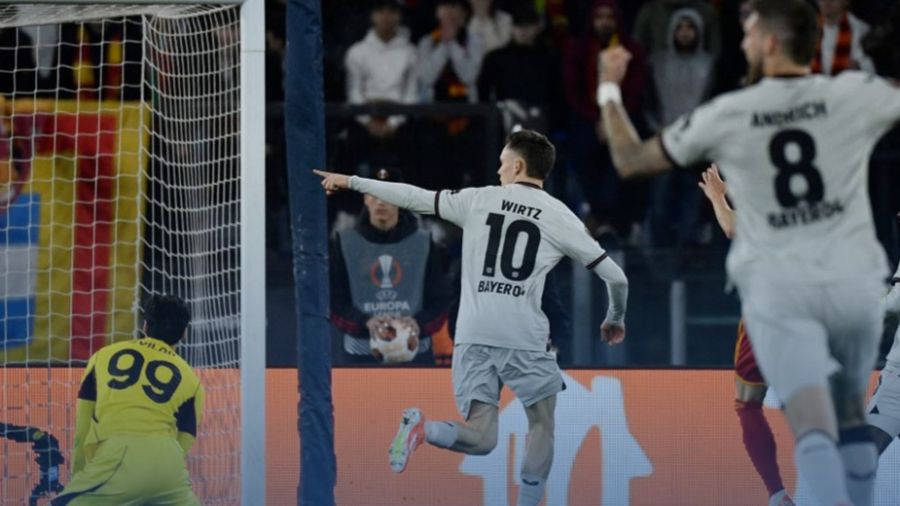 Ligue Europa: le Bayer Leverkusen assomme la Roma et entrevoit la finale