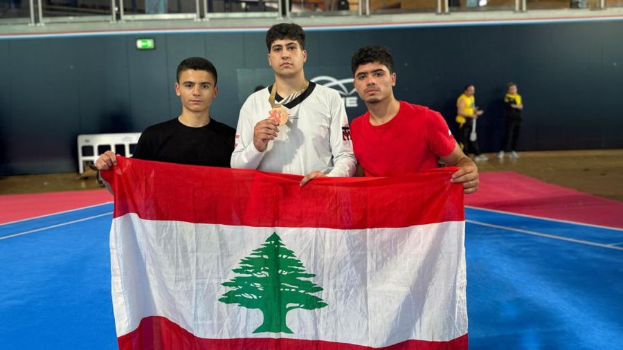 Taekwondo: Charbel Raad, le bronze au bout du combat à Luxembourg