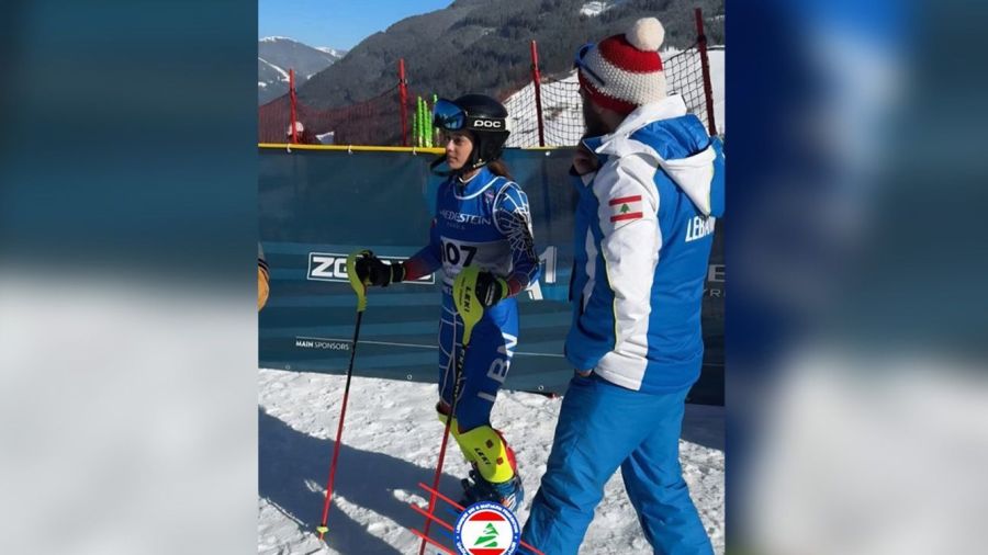 Sara Stephan brille à Saalbach: un exploit inédit pour le ski libanais
