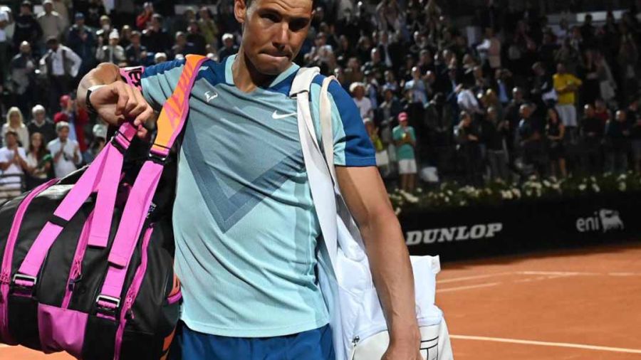 Nadal blessé et éliminé à Rome