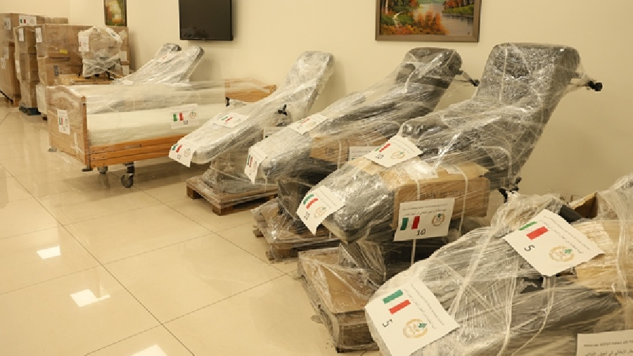 L’armée libanaise reçoit un don italien d’équipements médicaux