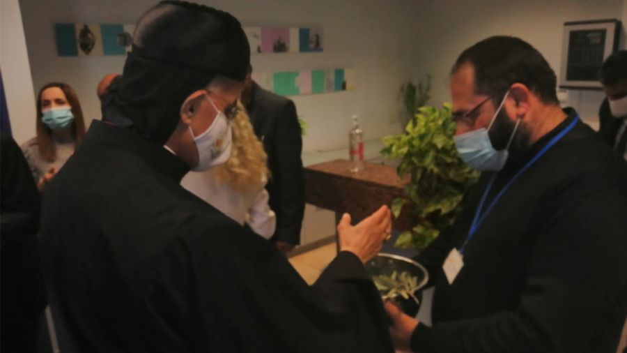 Le patriarche Raï visite à Nicosie un centre pour personnes à besoins spéciaux