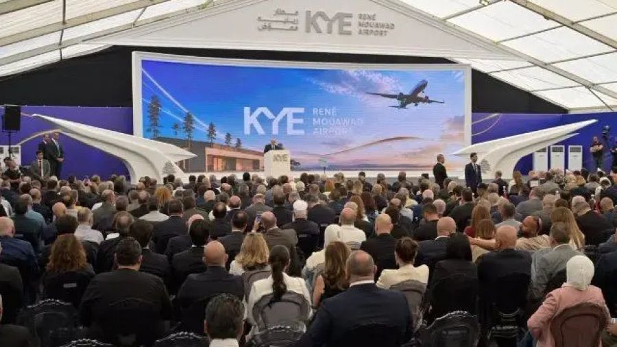 Lancement des travaux de réhabilitation de l’aéroport René Moawad, Salam promet un développement équilibré