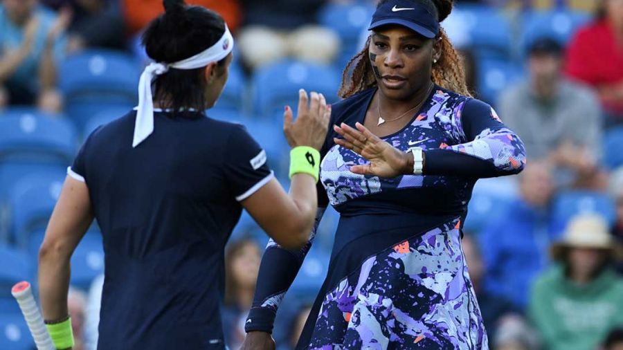 Serena Williams qualifiée pour les demi-finales du double à Eastbourne