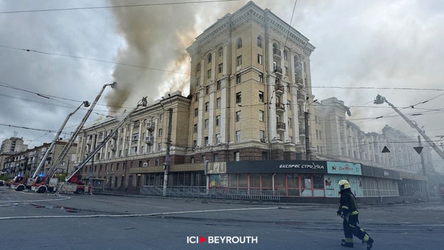 Frappes meurtrières en Ukraine, un bombardier abattu selon Kiev
