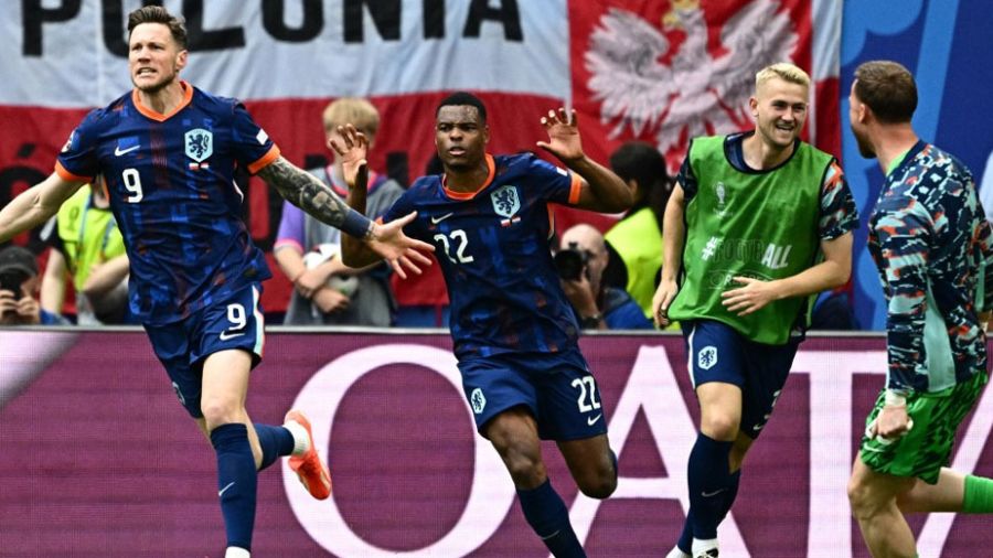 Euro-2024: les Pays-Bas s'imposent sur le fil face à la Pologne