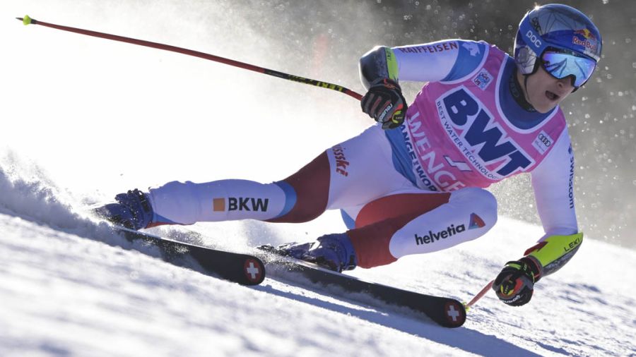 Ski alpin: Odermatt surclasse Kilde dans le super-G de Wengen