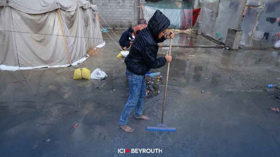 Pluie, maladie et famine à Gaza