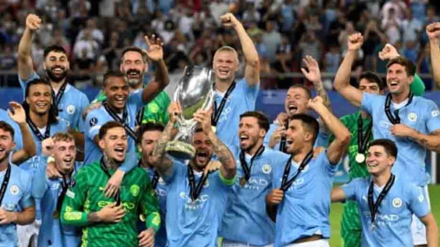 Supercoupe d'Europe: encore un trophée pour Manchester City