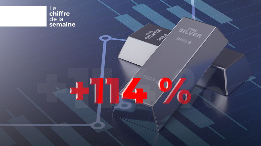 +114 % en 2025 : l’argent signe sa revanche face à l’or