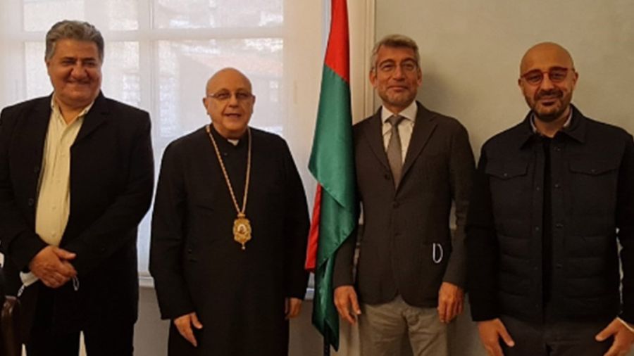 Les ministres de l’Energie et de l’Environnement chez l’Archevêque Grec-Catholique
