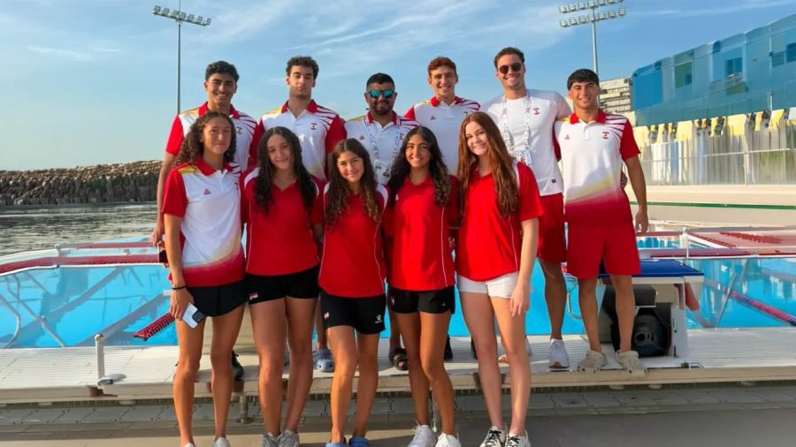 Natation: dix Libanais plongent dans le grand bain méditerranéen à Tarente