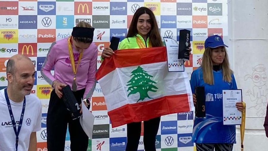 La Libanaise Jennifer Tomazou en vedette au semi-marathon de Larnaca