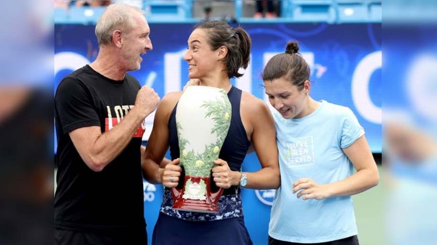 Tennis: fin de la collaboration entre Caroline Garcia et son entraîneur