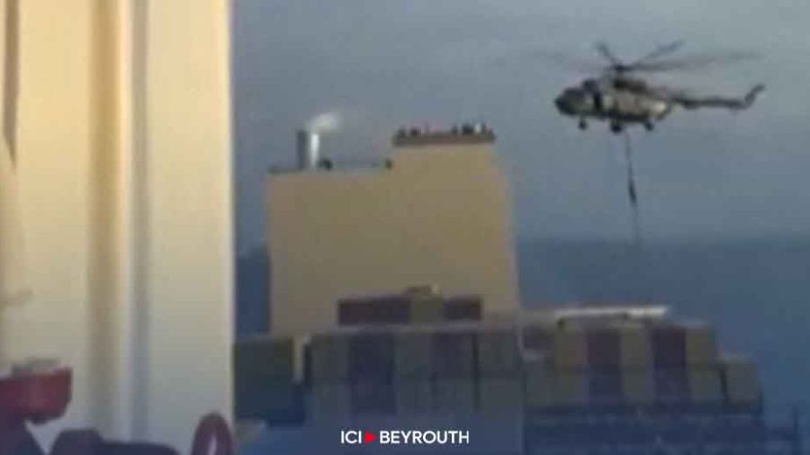 L'Iran examine le navire saisi lié à Israël